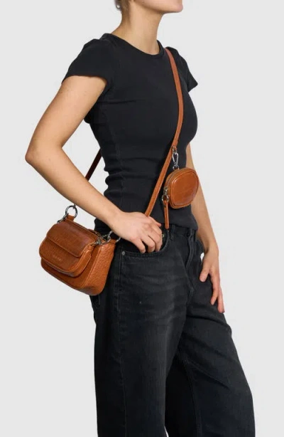 Urban Originals A Little Crazy Croc Shoulder Bag