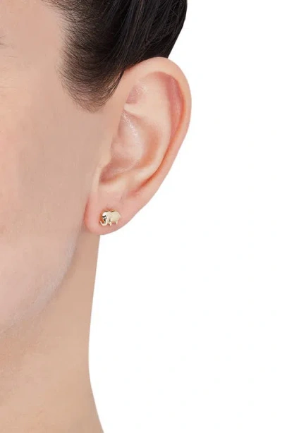 Frankie & Zoe Elephant Stud Earrings