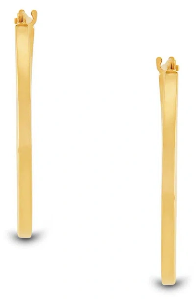 Frankie & Zoe Tube Hoop Earrings