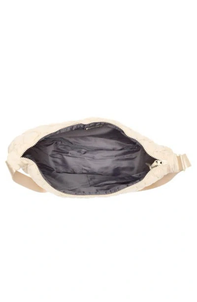 Urban Expressions Handbags Half Moon Quilted Shoulder Bag