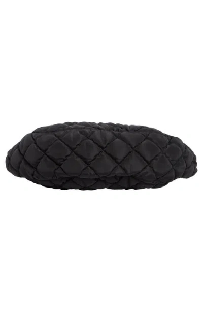 Urban Expressions Handbags Half Moon Quilted Shoulder Bag