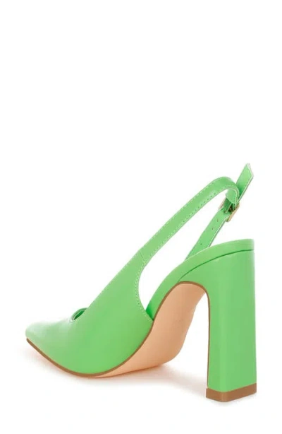 London Rag Sarka Block Heel Slingback Pump