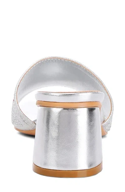 London Rag Punstar Rhinestone Embellished Slide Sandal