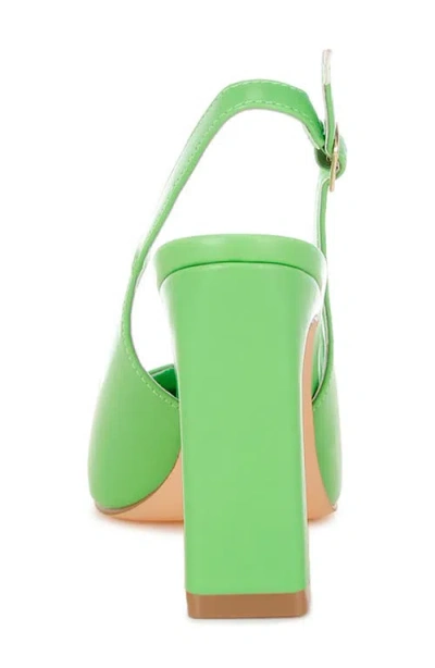 London Rag Sarka Block Heel Slingback Pump