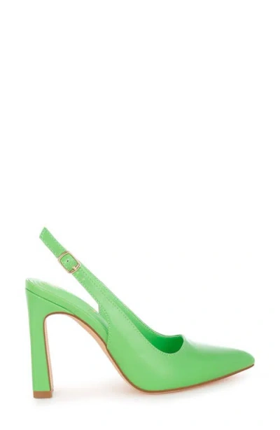 London Rag Sarka Block Heel Slingback Pump
