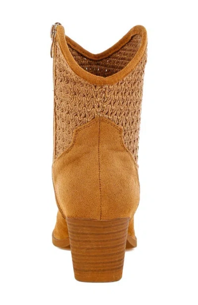London Rag Bimmy Crochet Trim Western Bootie