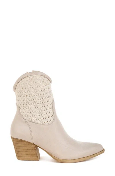 London Rag Bimmy Crochet Trim Western Bootie