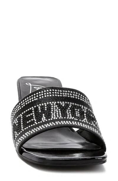 London Rag Studio 55 Rhinestone Embellished Slide Sandal