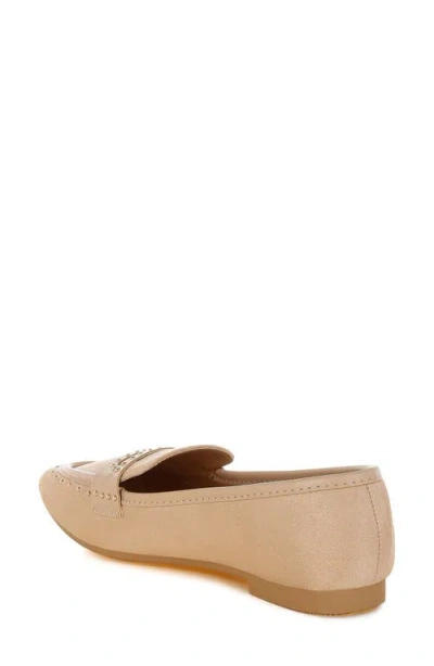 London Rag Lumina Penny Strap Studded Loafer