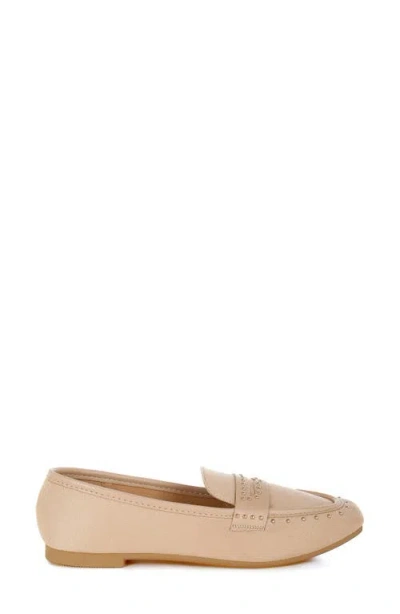 London Rag Lumina Penny Strap Studded Loafer