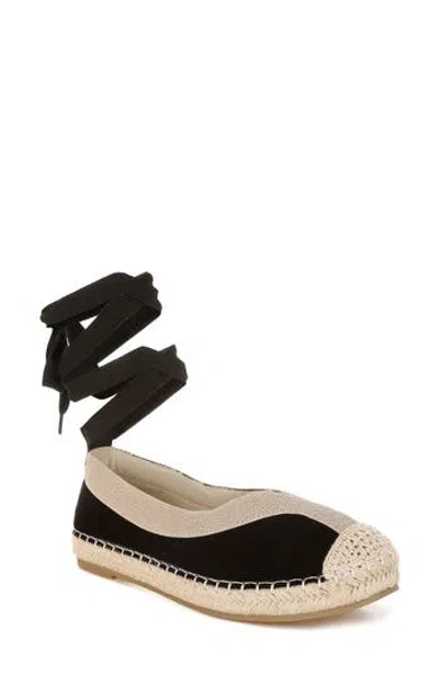 London Rag Yalva Detachable Ankle Wrap Tie Flat