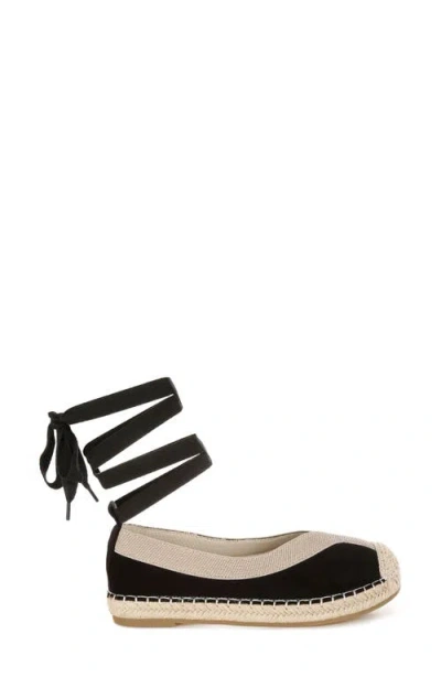London Rag Yalva Detachable Ankle Wrap Tie Flat