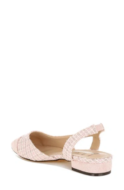 London Rag Karita Tweed D'orsay Slingback Pump In Pink