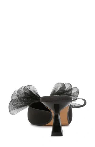 London Rag Asma Bow Embellished Kitten Heel Mule