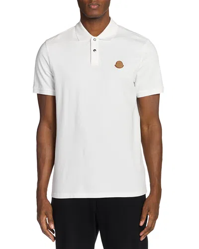 Moncler Ss Polo In White