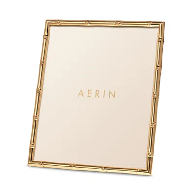 Aerin Ava Bamboo Frame, 8 X 10 In Gold