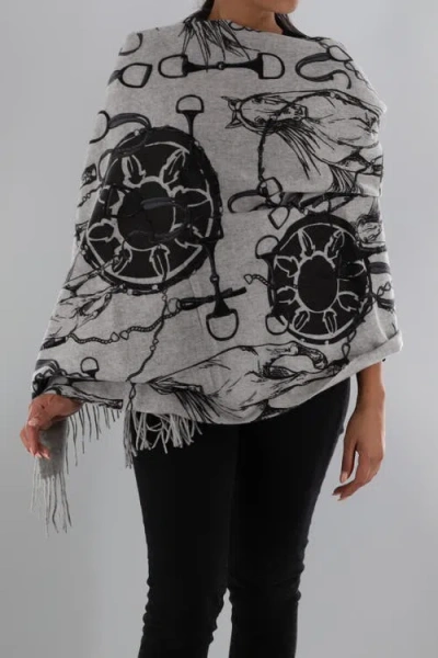 La Fiorentina Esquestrian Print Wrap