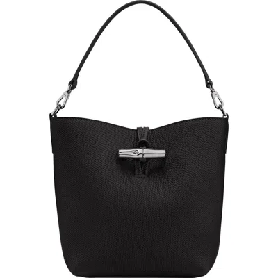 Longchamp Extra Small Le Roseau Leather Bucket Bag