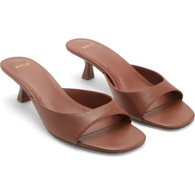 Mango Kitten Heel Sandal