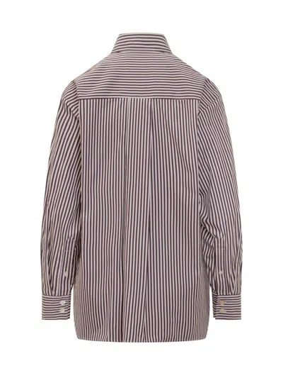 Isabel Marant Fabriza Striped Button-down Shirt In Multi