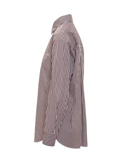 Isabel Marant Fabriza Striped Button-down Shirt In Multi