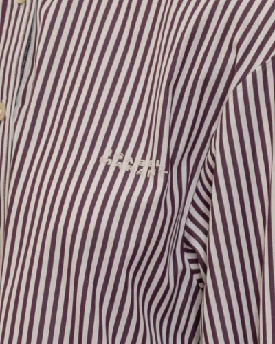 Isabel Marant Fabriza Striped Button-down Shirt In Multi
