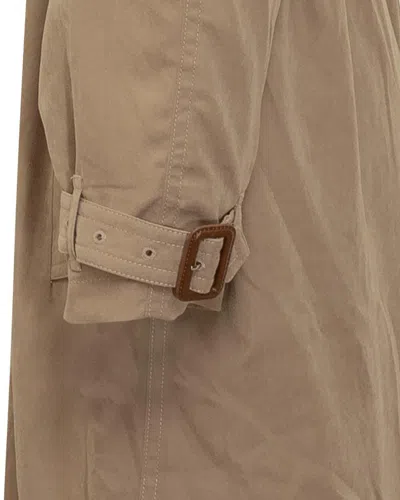 Isabel Marant Elea-ga Trench In Neutral