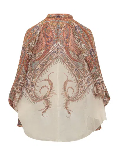 Zimmermann Rhiannon Blouse In Multi