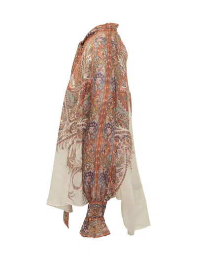 Zimmermann Rhiannon Blouse In Multi