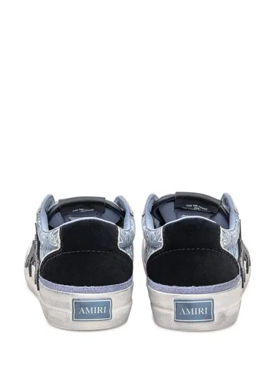 Amiri Bandana Skate Sneaker In Blue