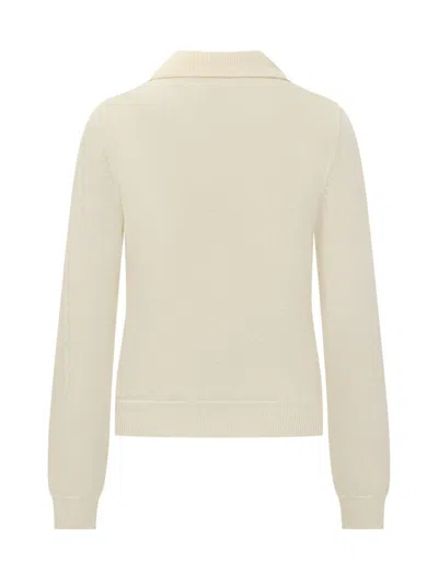 Marni Collared Cotton Knitwear Cardigan In Neutral