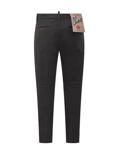Dsquared2 Sexy Chino Pant In Black