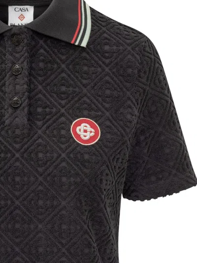 Casablanca Monogram Shirt In Black