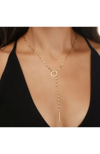 Lana Mega Gloss Blake Chain Bar Y-necklace
