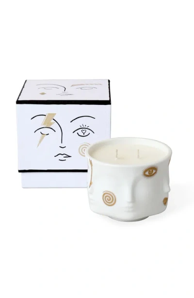 Jonathan Adler Gilded Muse Scented Candle In White