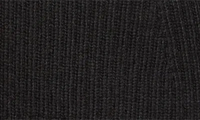 Dries Van Noten Wool Blend Rib Cardigan In Black