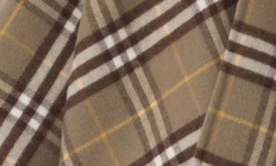 Burberry Check Double Face Wool & Cashmere Cape