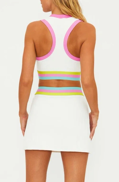 Beach Riot Gwen Rib Colorblock Sports Bra