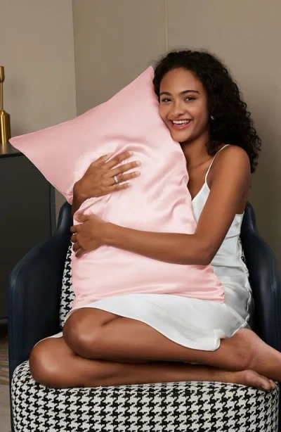 Silksilky Set Of 2pcs-22momme Mulberry Silk Hidden Zipper Pillowcase