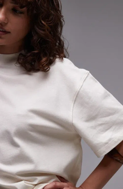 Topshop Oversize Boxy T-shirt In White