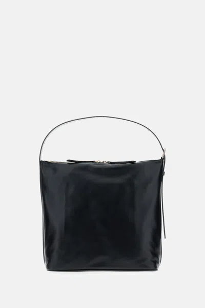 Apc A.p.c. Women Vera Leather Shoulder Bag