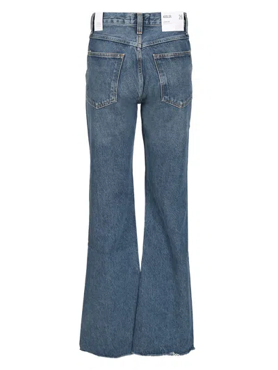 Agolde Parker Easy Straight Jean In Placebo