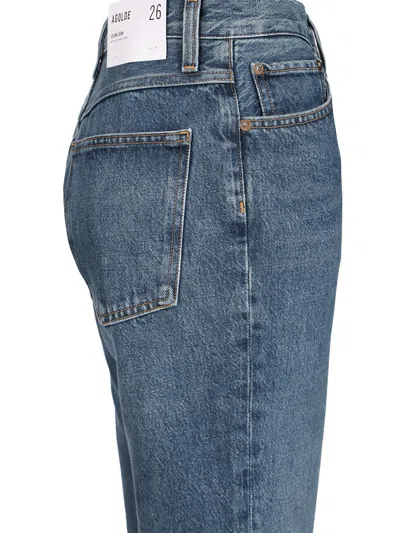 Agolde Parker Easy Straight Jean In Placebo
