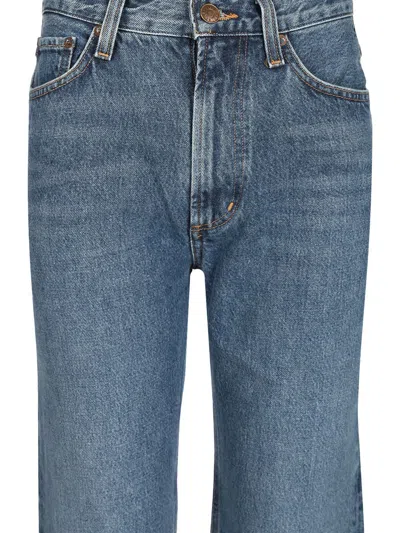 Agolde Parker Easy Straight Jean In Placebo