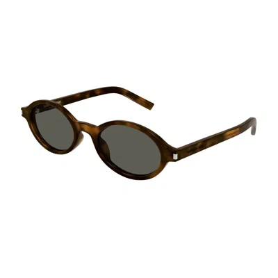 Saint Laurent Sl 751 Jeanne Linea Corner Angle 003 Havana Chiaro Sunglasses