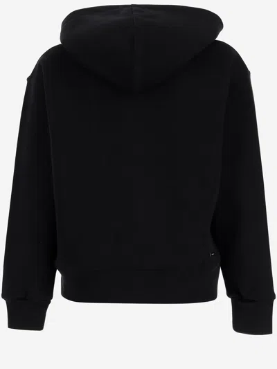 Amiri Cotton Sweatshirt With Logo In Black