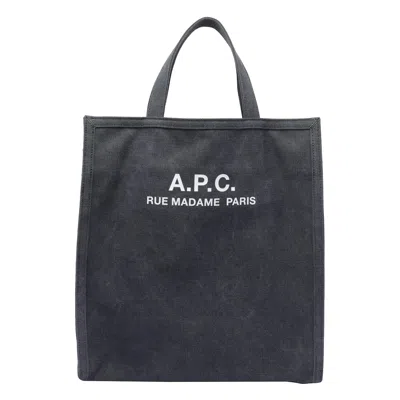Apc A.p.c. Men Recuperation Shopper Bag In Gray