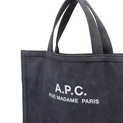 Apc A.p.c. Men Recuperation Shopper Bag In Gray