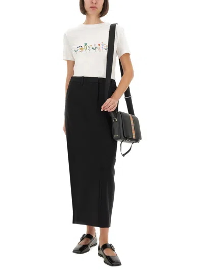 Ps By Paul Smith T-shirt Bloom In White