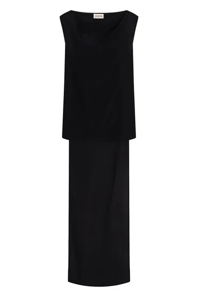 P.a.r.o.s.h Parosh Silk Blouse In Black